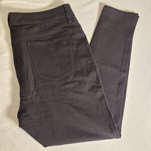 Jessica Simpson Women's Kiss Me Super Skinny Stretch Pants Size 16W Black